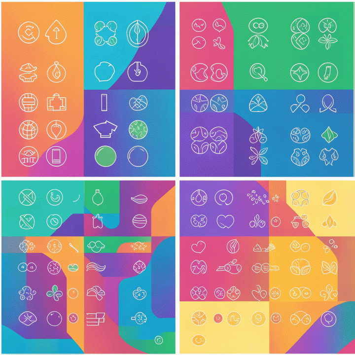 Conceptual graphic illustrating the principle of visual consistency and consistency in design.
