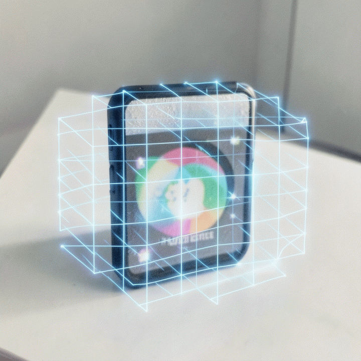 Contoh foto produk berkualitas rendah yang sedang diolah oleh AI Image Upscaler.