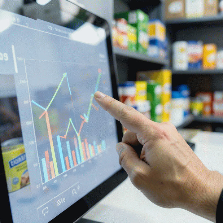 Visualisasi peningkatan profit margin dan penentuan harga jual optimal melalui analisis data.