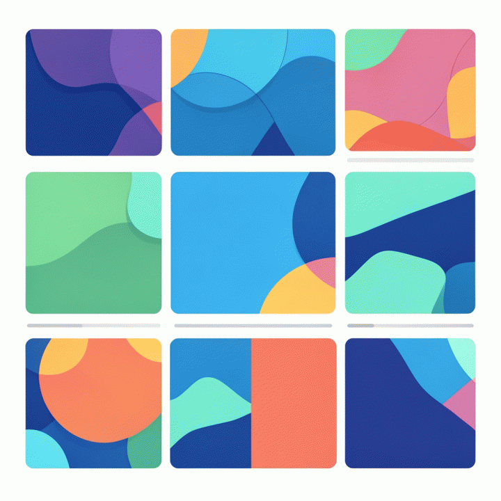 Grid of consistent YouTube thumbnails demonstrating visual consistency for branding.