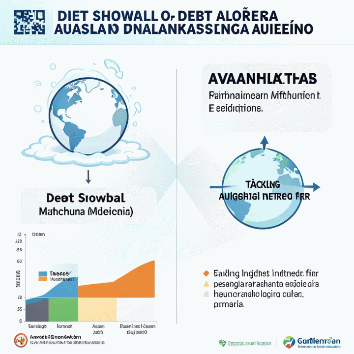Perbandingan visual antara metode Debt Snowball dan Debt Avalanche.