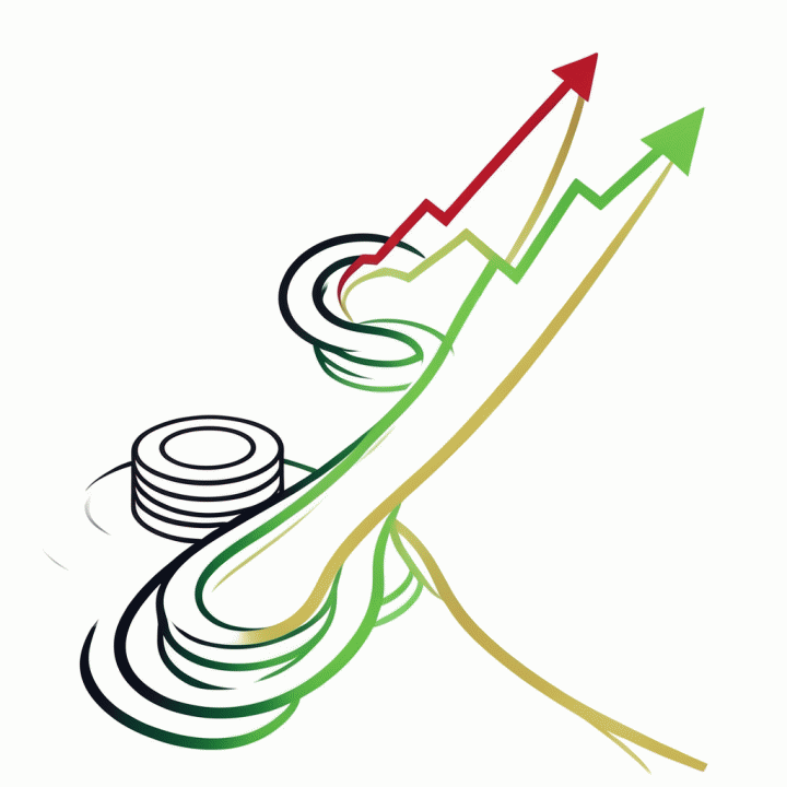 Visualisasi grafis abstrak yang menunjukkan transisi dari jalur utang yang rumit dan gelap menuju jalur finansial yang lurus dan cerah.