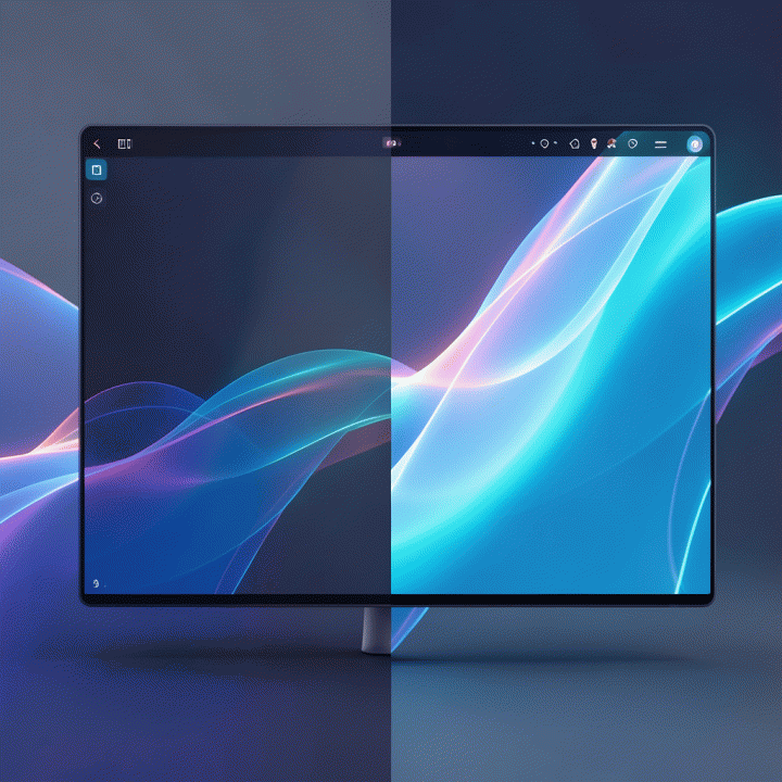 AI upscaling and refinement of an e-commerce product image, demonstrating quality enhancement.