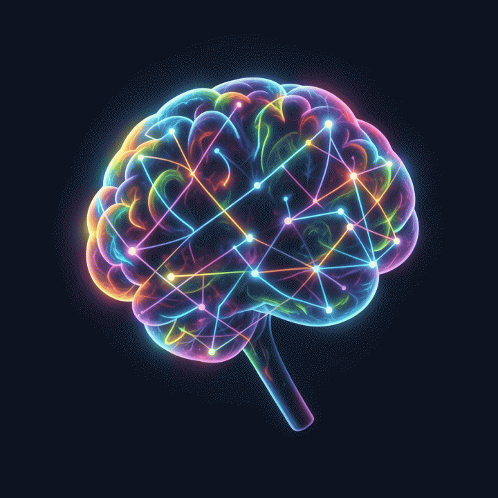 Visualisasi abstrak yang menunjukkan pikiran yang kacau berubah menjadi jalur dan struktur data yang terorganisir.