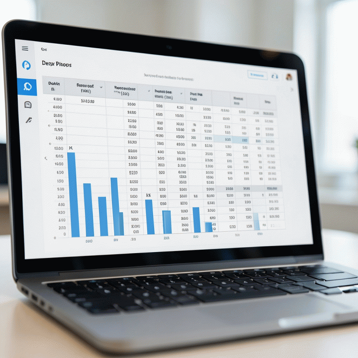 Template spreadsheet keuangan yang terorganisir untuk melacak pelunasan utang.