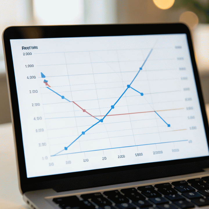 Visualisasi spreadsheet keuangan yang menunjukkan progres pelunasan utang secara sistematis.